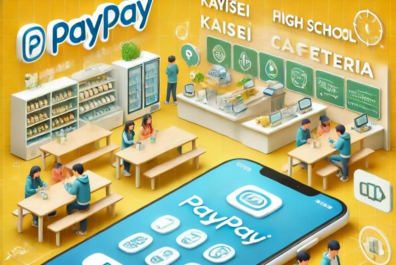 PayPay、開成高校の学食で決済サービス導入 若者層への利用拡大を目指す